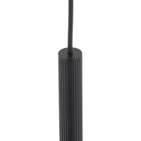 Pendant light 50 cm – tube, black, G9 - Image 4