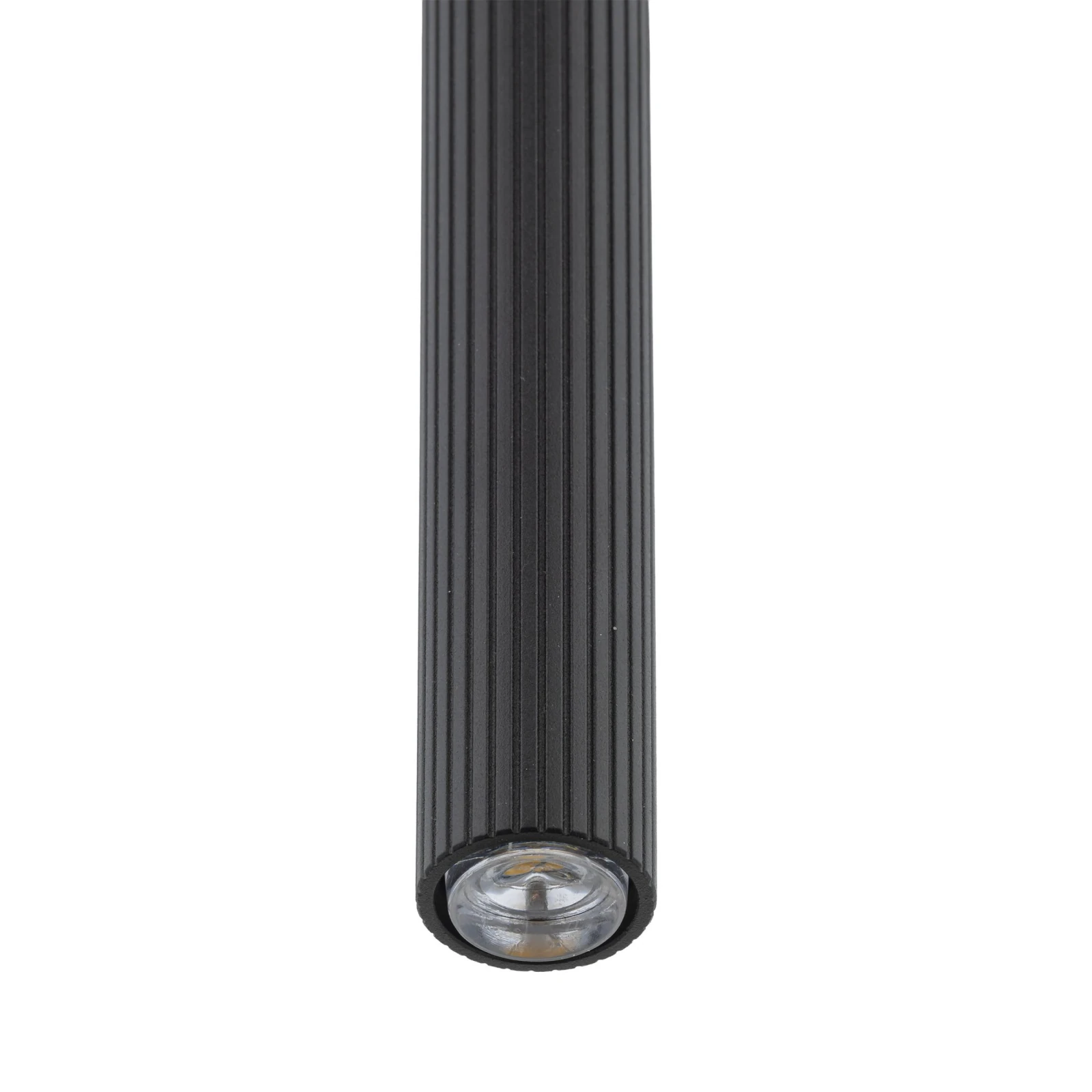 Pendant light 50 cm – tube, black, G9
