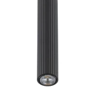 Pendant light 50 cm – tube, black, G9 - Image 5