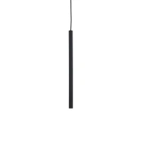 Pendant light 50 cm – tube, black, G9 - Image 6