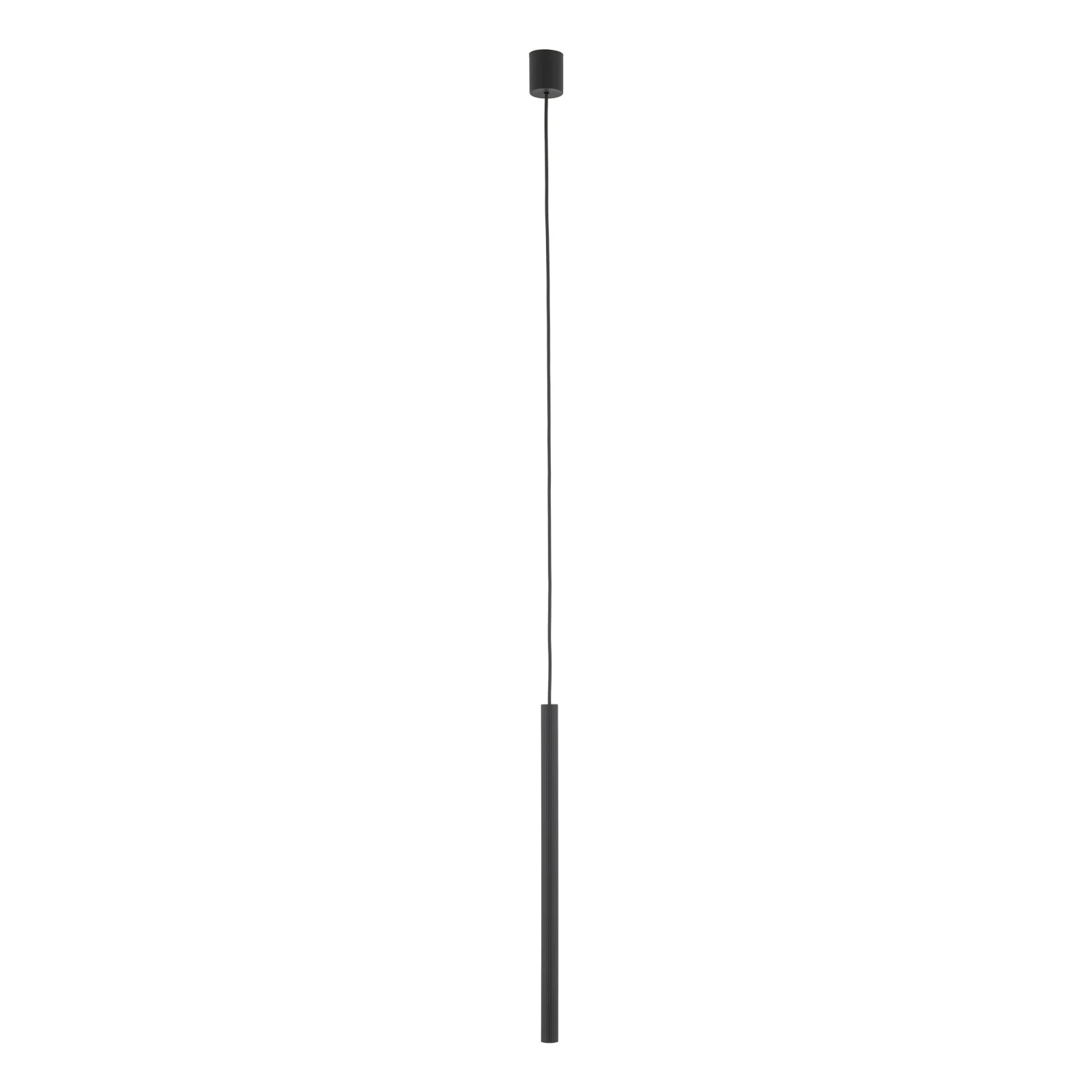 Pendant light 50 cm – tube, black, G9