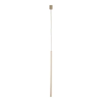 Pendant light 75 cm – tube, champagne beige, G9 - Image 8
