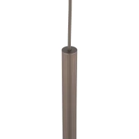Pendant light 75 cm – cylindrical, brown, G9 - Image 4