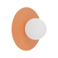 Wall light – round, salmon, opal G9 - Image 5