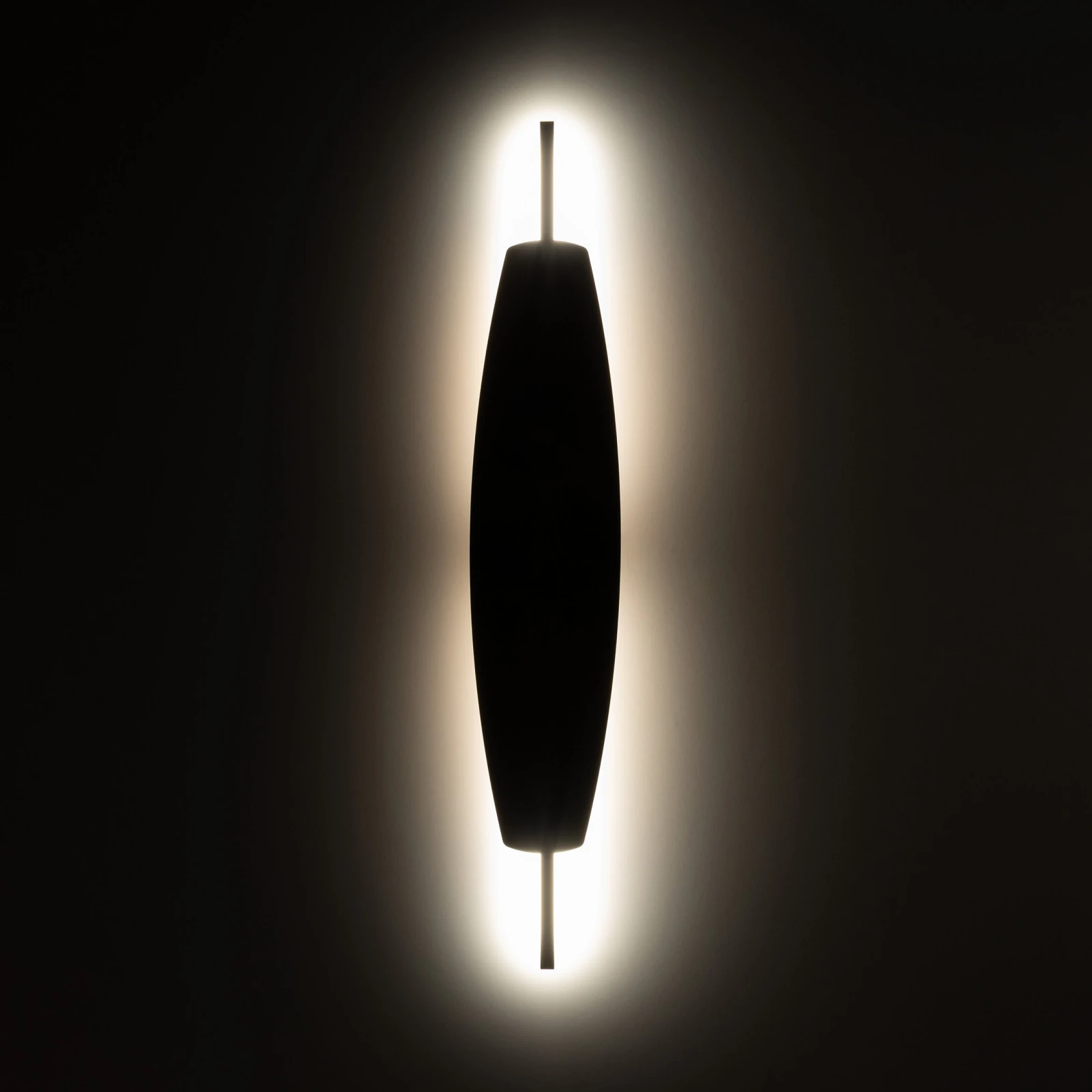Sieninis LED šviestuvas MAREVA L, 18 W, riešutmedžio skydelis