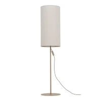 E27 floor lamp – fabric shade, sandy beige finish - Image 7