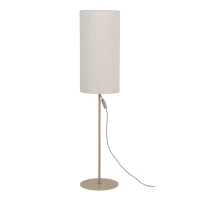 E27 floor lamp – fabric shade, sandy beige finish - Image 9