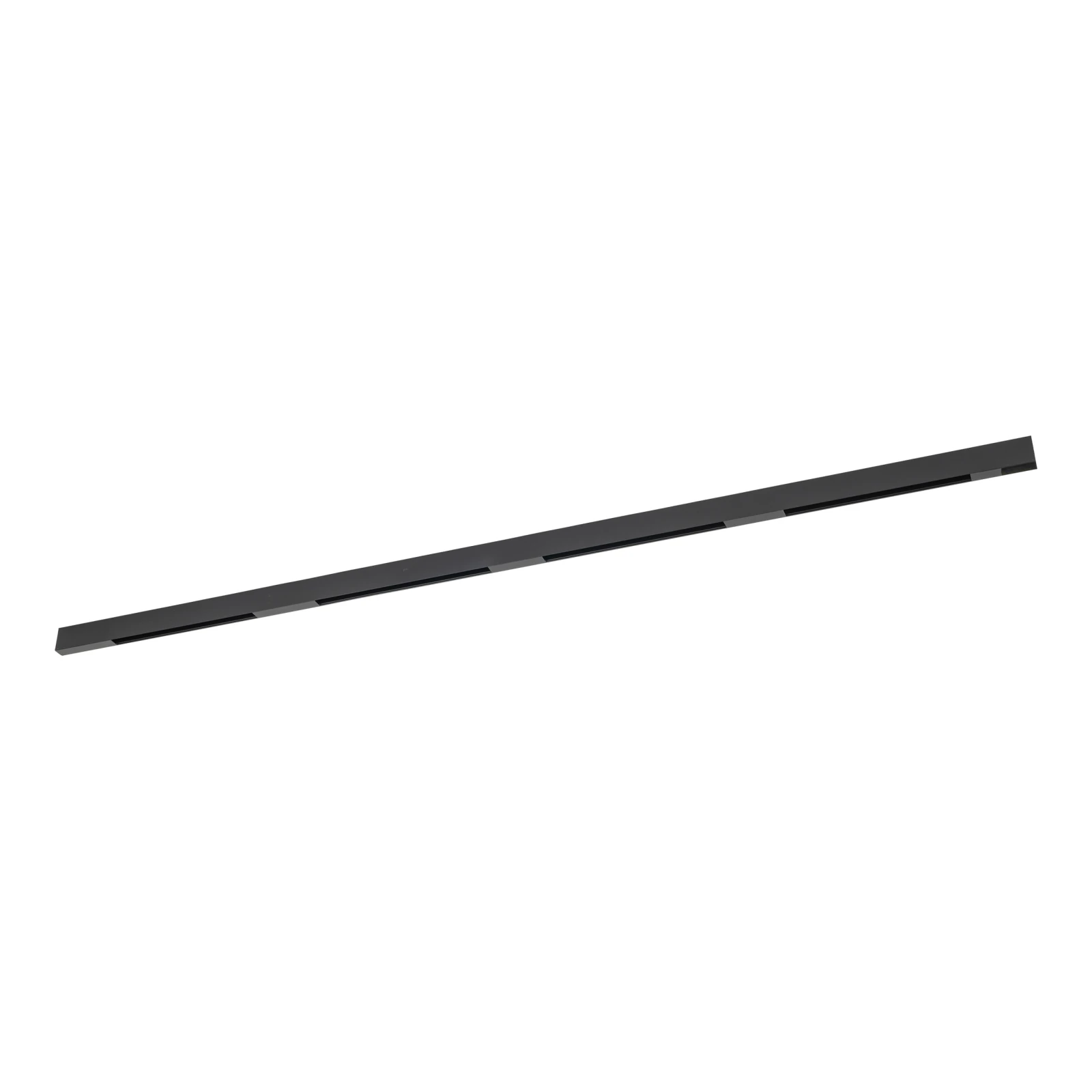 Magnetic track rail 200 cm – surface, black, 48 V