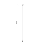 MAGNETIC EASY pakabinimo komplektas 200 cm - Nuotrauka 3