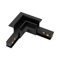 MAGNETIC EASY L+ Flex connector, black, for recessed track