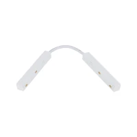 MAGNETIC EASY flexible connector, white, for magnetic track