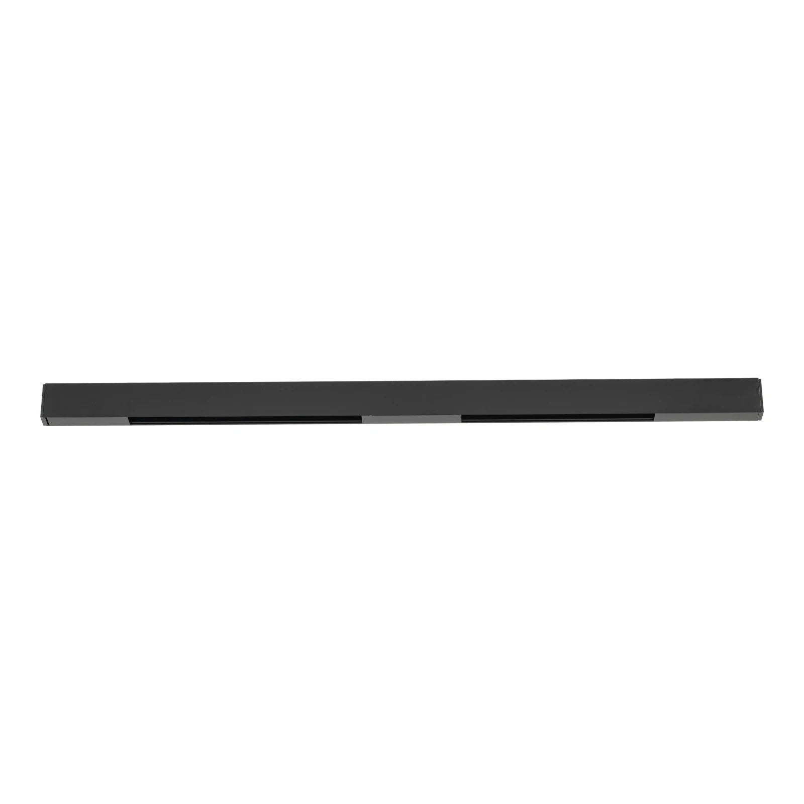 MAGNETIC EASY track rail 100 cm – surface-mounted, black, aluminium
