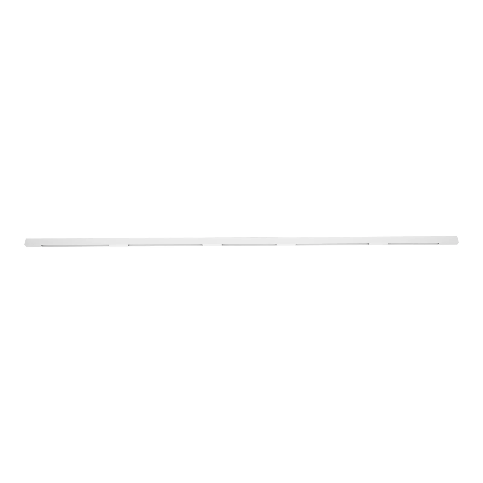 MAGNETIC EASY track rail 300 cm – surface-mounted, white, aluminium