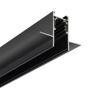MAGNETIC EASY track 100 cm – recessed, black, 48 V DC - Image 2