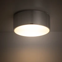 LIVO ceiling fixture – round, chrome, 2 x E27, IP54 - Image 3