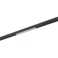 Magnetic track LED light 12W – linear, black, CCT