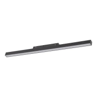 Magnetic track LED light 24W – linear, black, CCT - Image 2