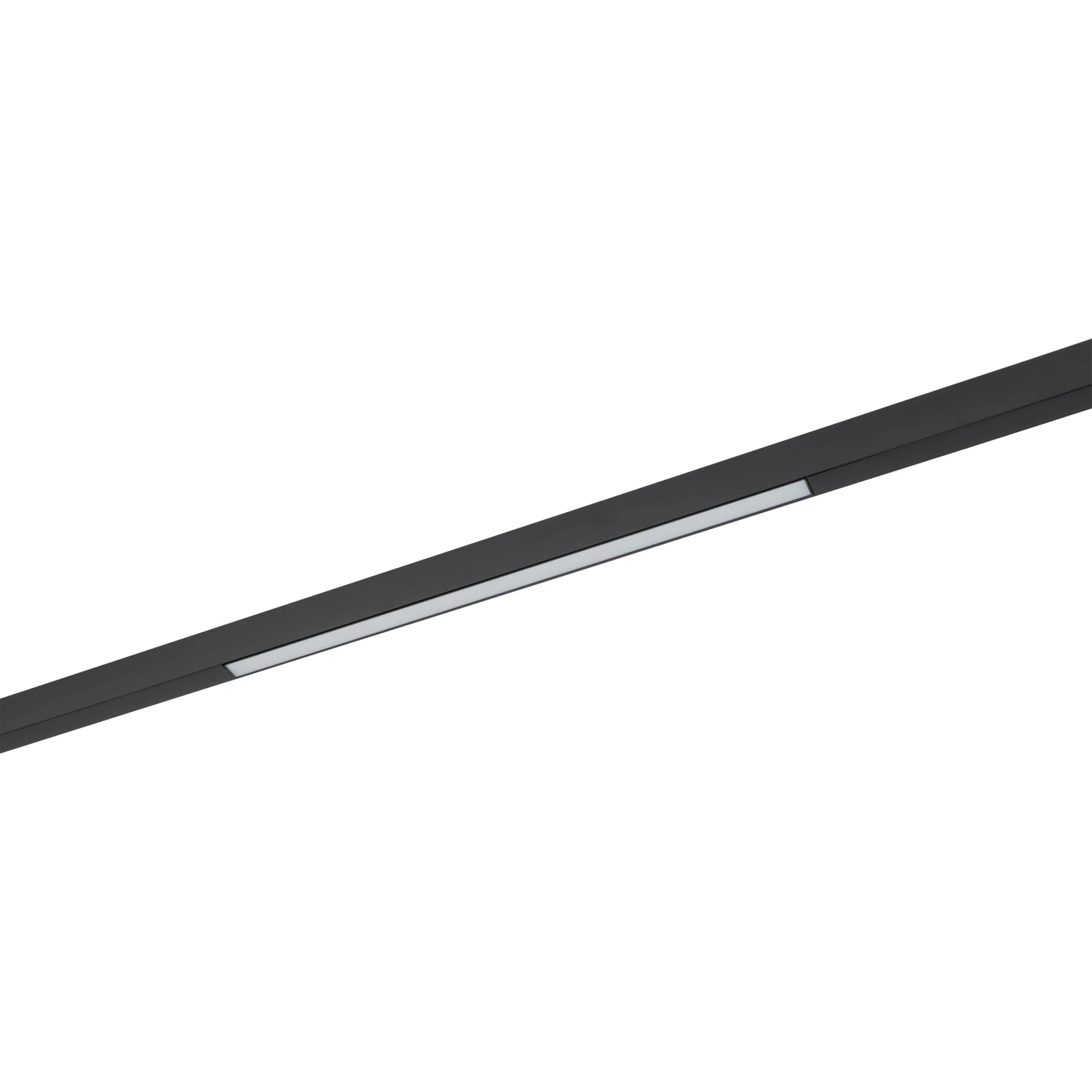 Magnetic track LED light 24W – linear, black, CCT