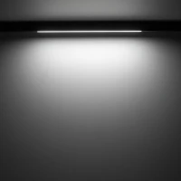 Magnetic track LED light 24W – linear, black, CCT - Image 8