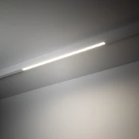 Magnetic track LED fixture 24 W – linear, white, CCT - Image 1