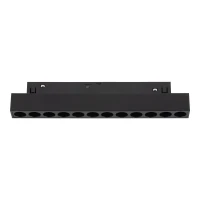 Magnetic track LED fixture 12 W – points, black, CCT - Image 8
