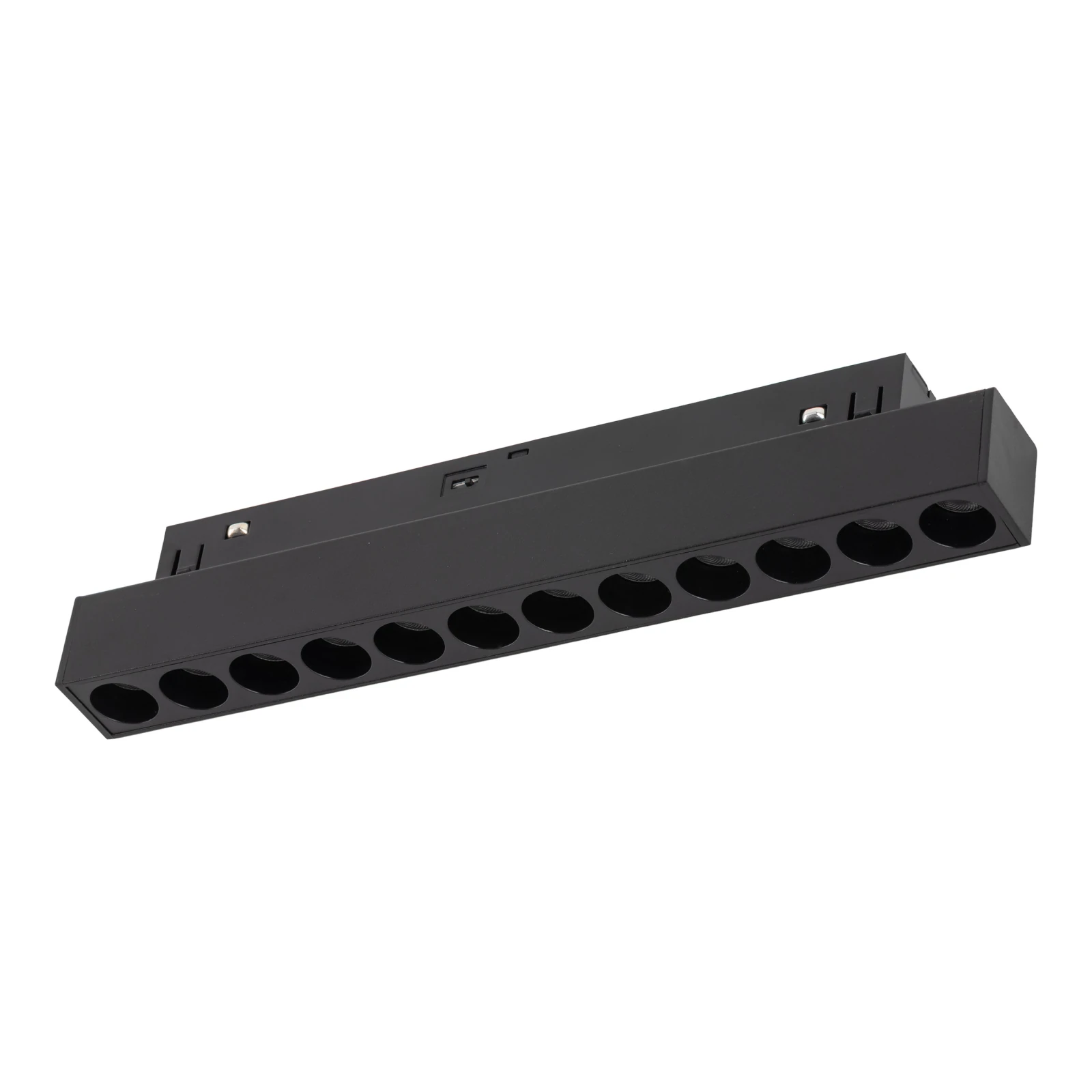 Magnetic track LED fixture 12 W – points, black, CCT