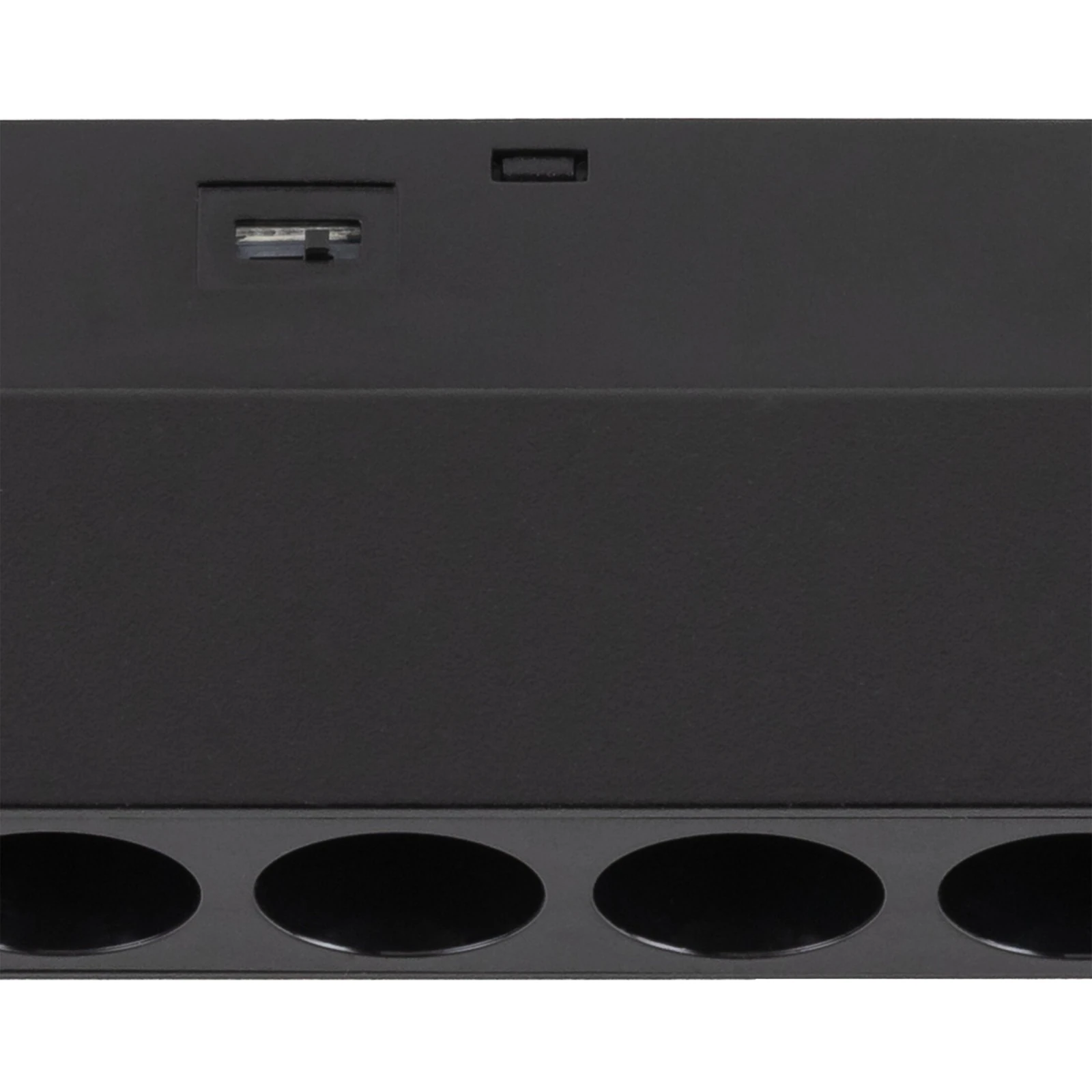 Magnetic track LED fixture 12 W – points, black, CCT
