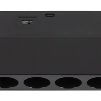 Magnetic track LED fixture 12 W – points, black, CCT - Image 3