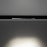 Magnetic track LED fixture 24 W – points, black, CCT - Image 3