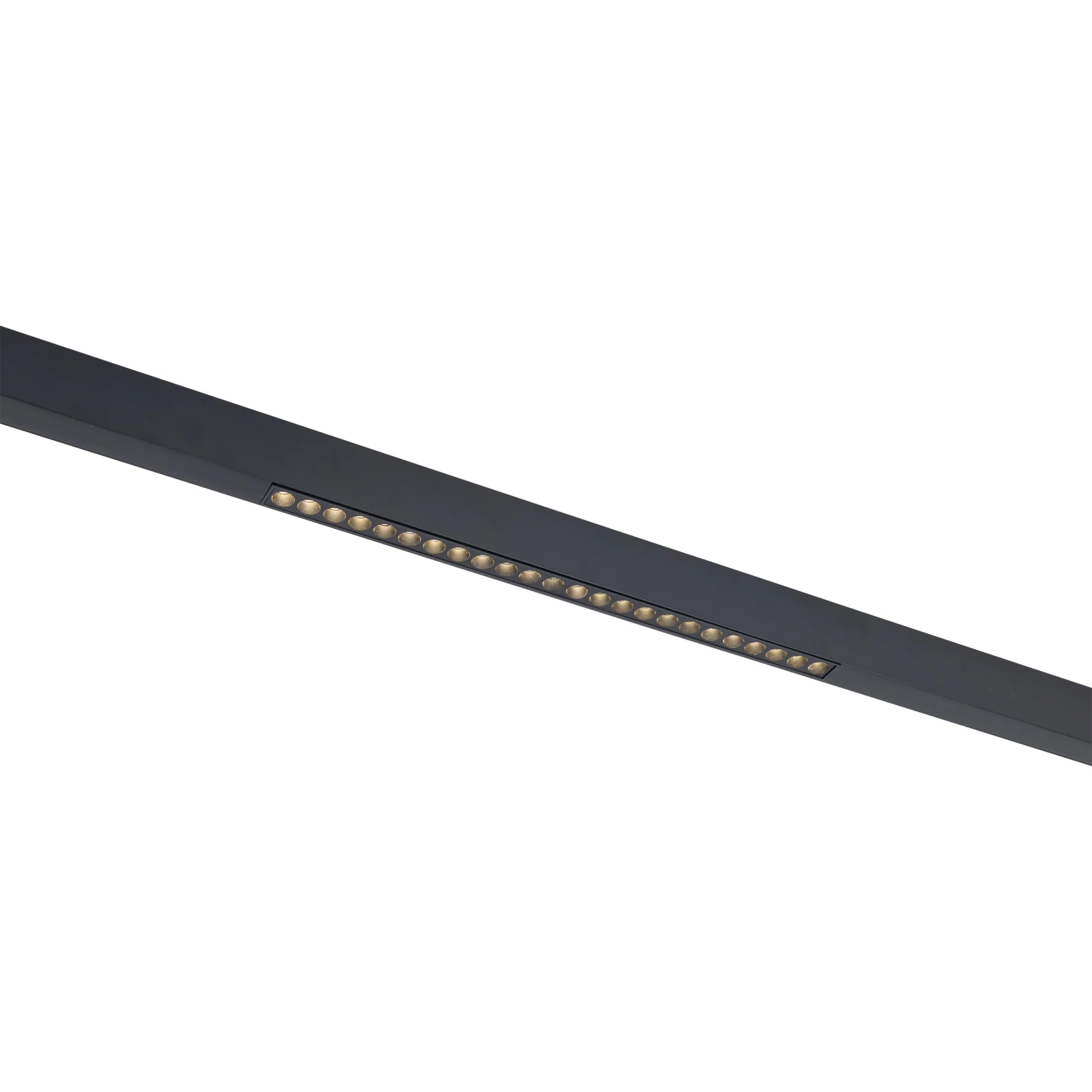 Magnetic track LED fixture 24 W – points, black, CCT