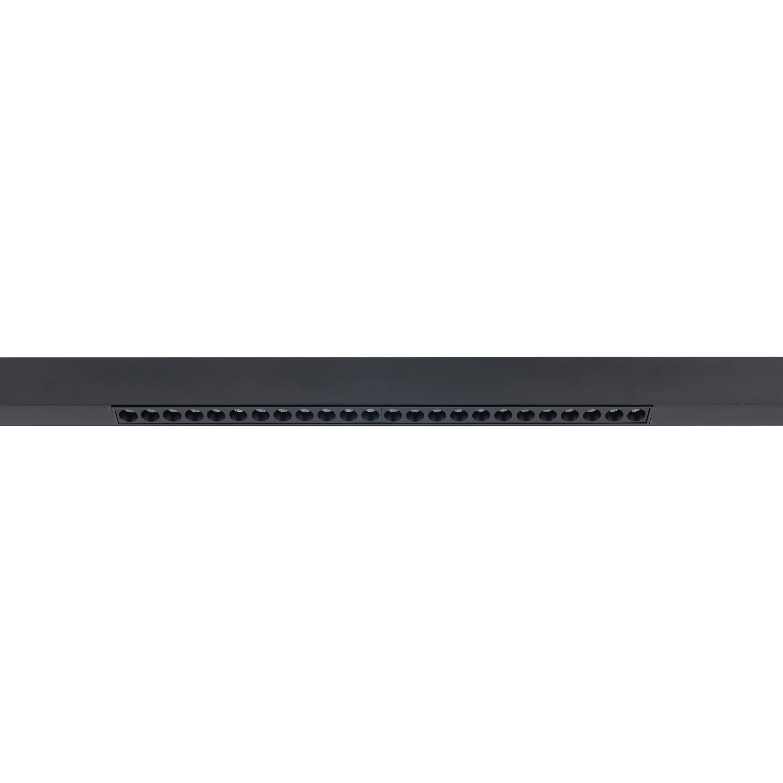 Magnetic track LED fixture 24 W – points, black, CCT