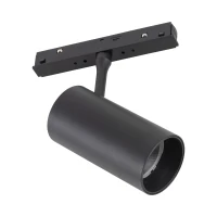 Magnetinis bėgelinis LED šviestuvas 12 W, juodas, CCT - Nuotrauka 2