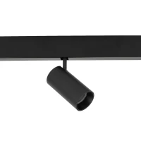 Magnetinis bėgelinis LED šviestuvas 12 W, juodas, CCT - Nuotrauka 6