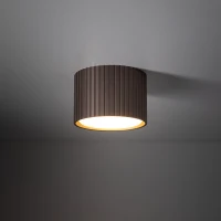 Lubinis GX53 šviestuvas 8 W FERRO, rudas - Nuotrauka 1