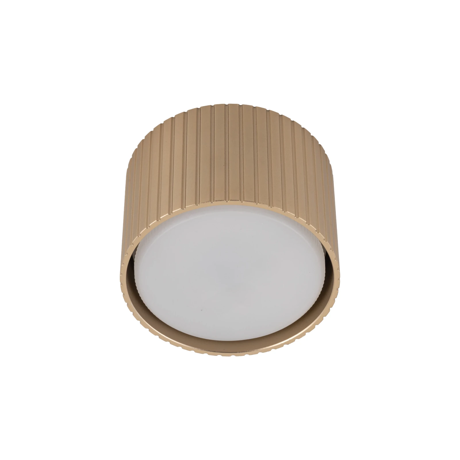 GX53 ceiling downlight 8 W – round, champagne, warm white