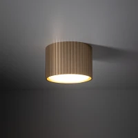 GX53 ceiling downlight 8 W – round, champagne, warm white - Image 1