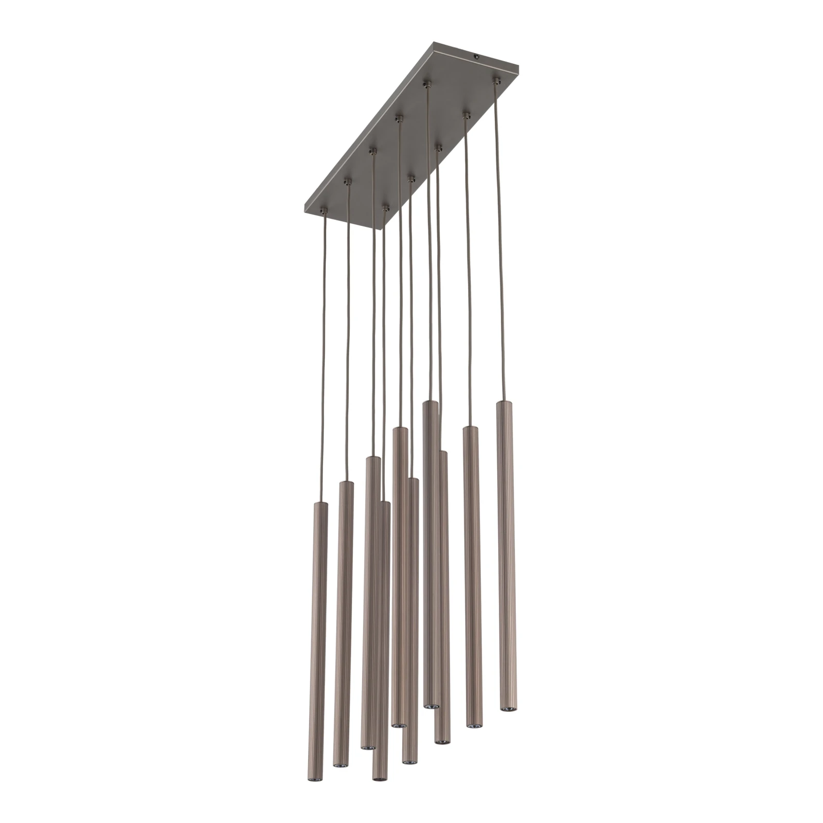 Pakabinamas šviestuvas FERRO 10xG9, rudas