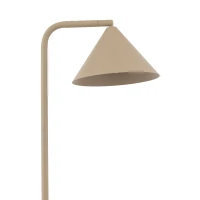 Floor lamp 1xE14 – conical, beige, with switch - Image 4