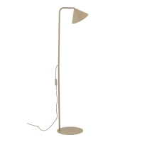 Floor lamp 1xE14 – conical, beige, with switch - Image 7
