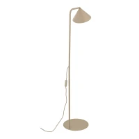Floor lamp 1xE14 – conical, beige, with switch - Image 10