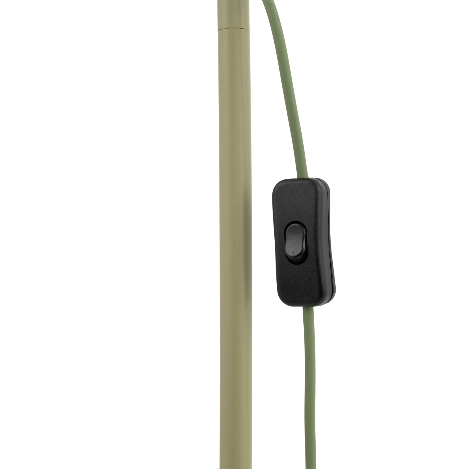 Floor lamp 1xE14 – conical, pistachio green, modern accent