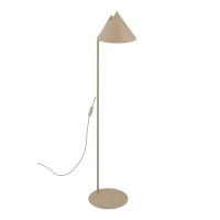 CONO 10 W floor lamp – conical shade, beige, E27 socket - Image 8