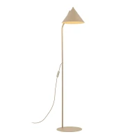 CONO 10 W floor lamp – conical shade, beige, E27 socket - Image 10