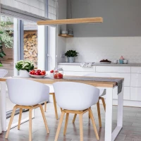 VIGA WOOD LED pakabinamas šviestuvas 24 W, natūralus medis - Nuotrauka 4
