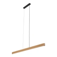 VIGA WOOD LED pakabinamas šviestuvas 24 W, natūralus medis - Nuotrauka 9