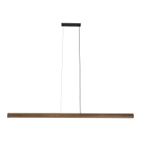 Pendant LED light 24 W – linear, walnut finish, 1800 lm - Image 10