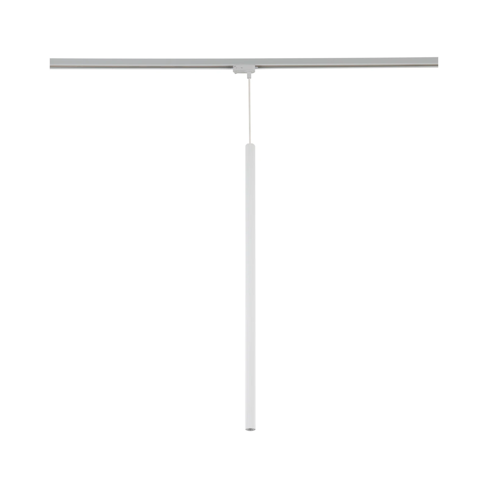 Track light 8 W – FERRO, white, longer drop