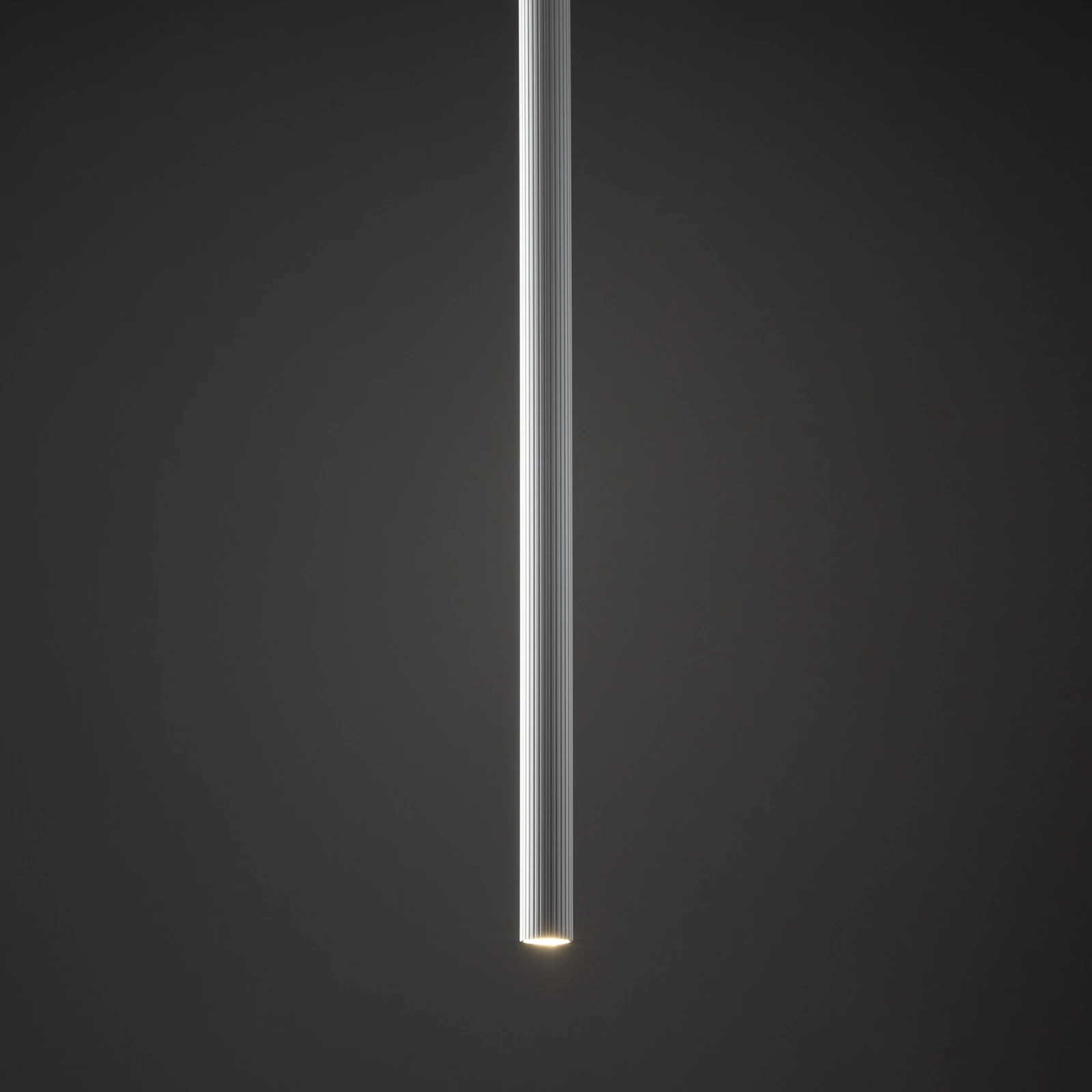 Track light 8 W – FERRO, white, longer drop