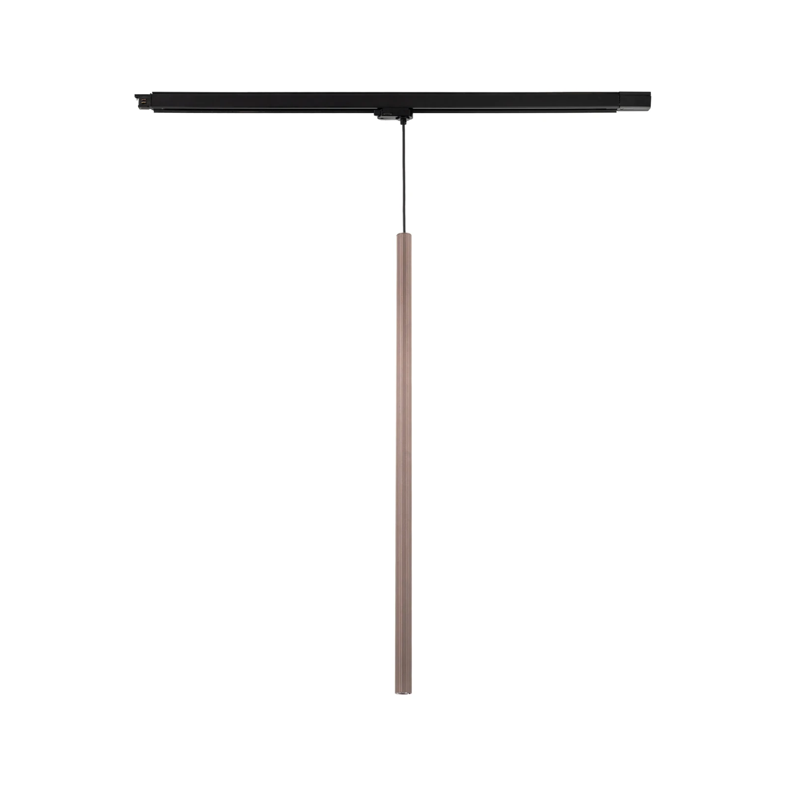 Track light 8 W – FERRO, brown, 75 cm form