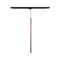 Track light 8 W – FERRO, brown, 75 cm form - Image 5